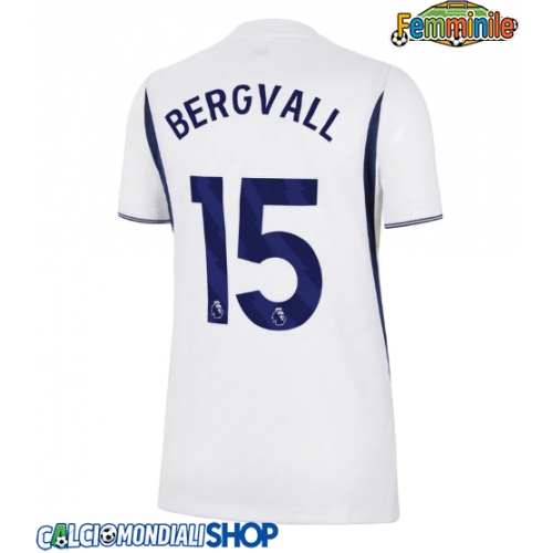 Maglie da calcio Tottenham Hotspur Lucas Bergvall #15 Prima Maglia Femminile 2026-27 Manica Corta
